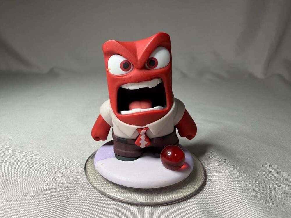Disney Infinity 3.0 Anger Inside Out Character Figure